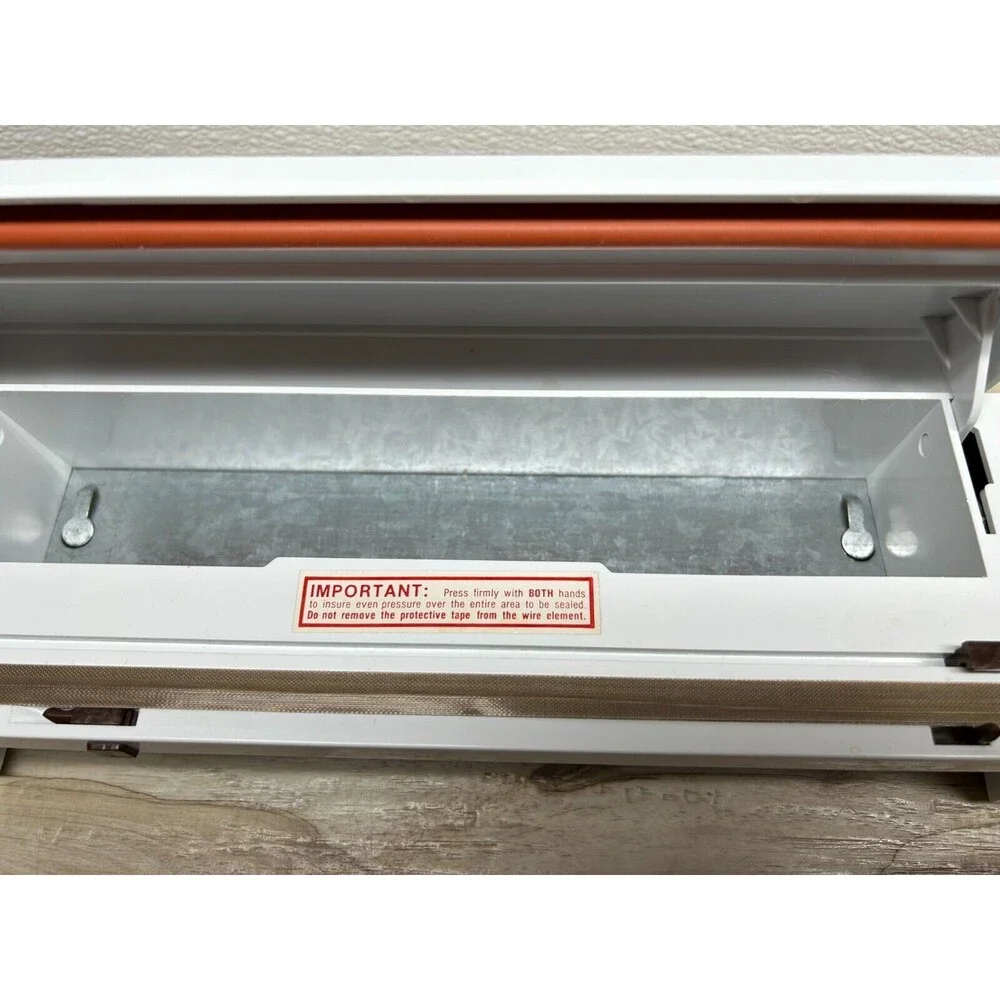 Vtg Sears Seal N Save Cook Save Prepaire Preserve Food Sealing White Machine